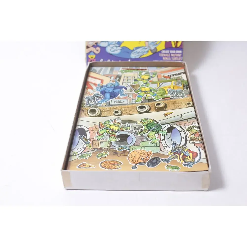 TMNT Teenage Mutant Ninja Turtles Adventure Set Colorforms 1989 ~ 260214-WH 982